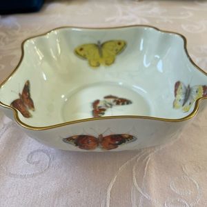 Limoges butterfly bowl